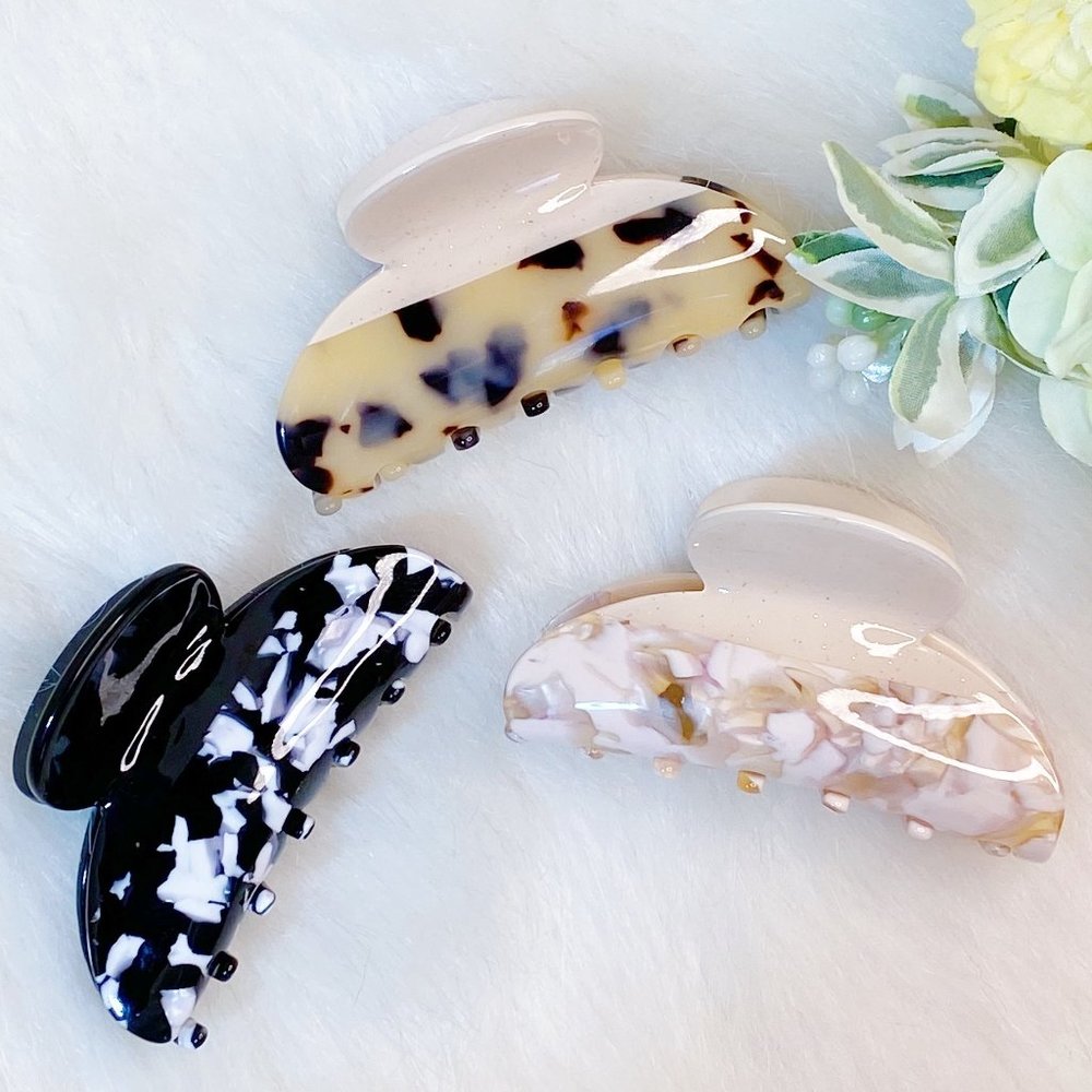 Two Toned Luxe Hair Claw